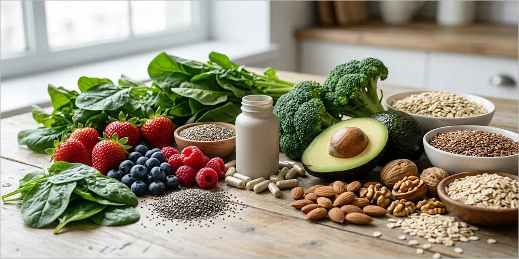 Suplementos elaborados a partir de alimentos completos