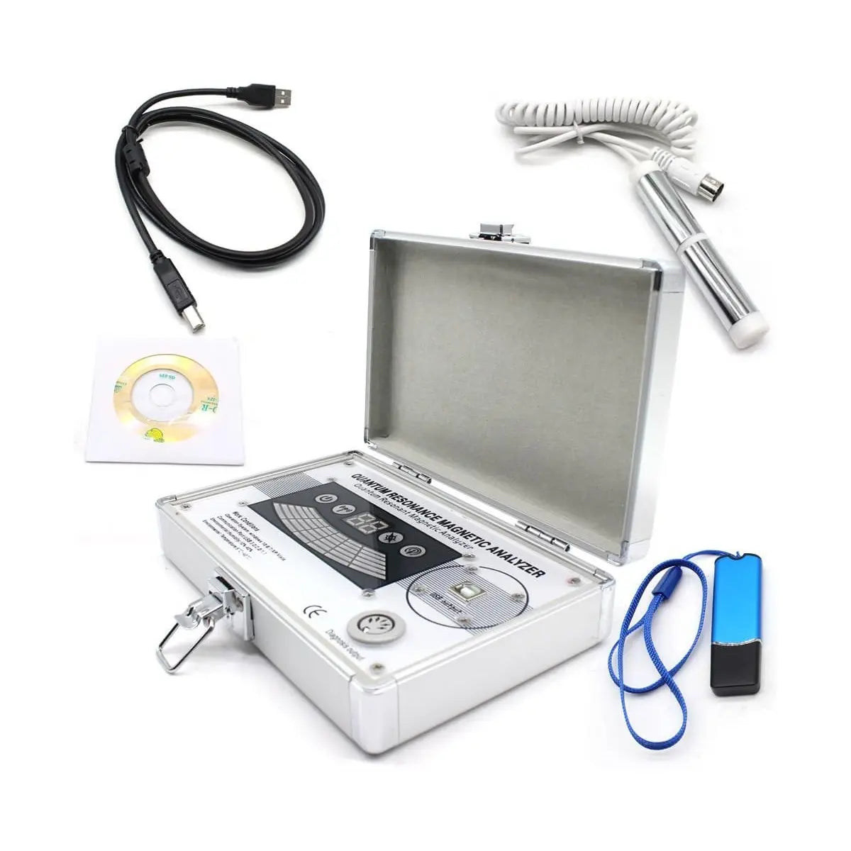 contenido del paquete del analizador cuantico