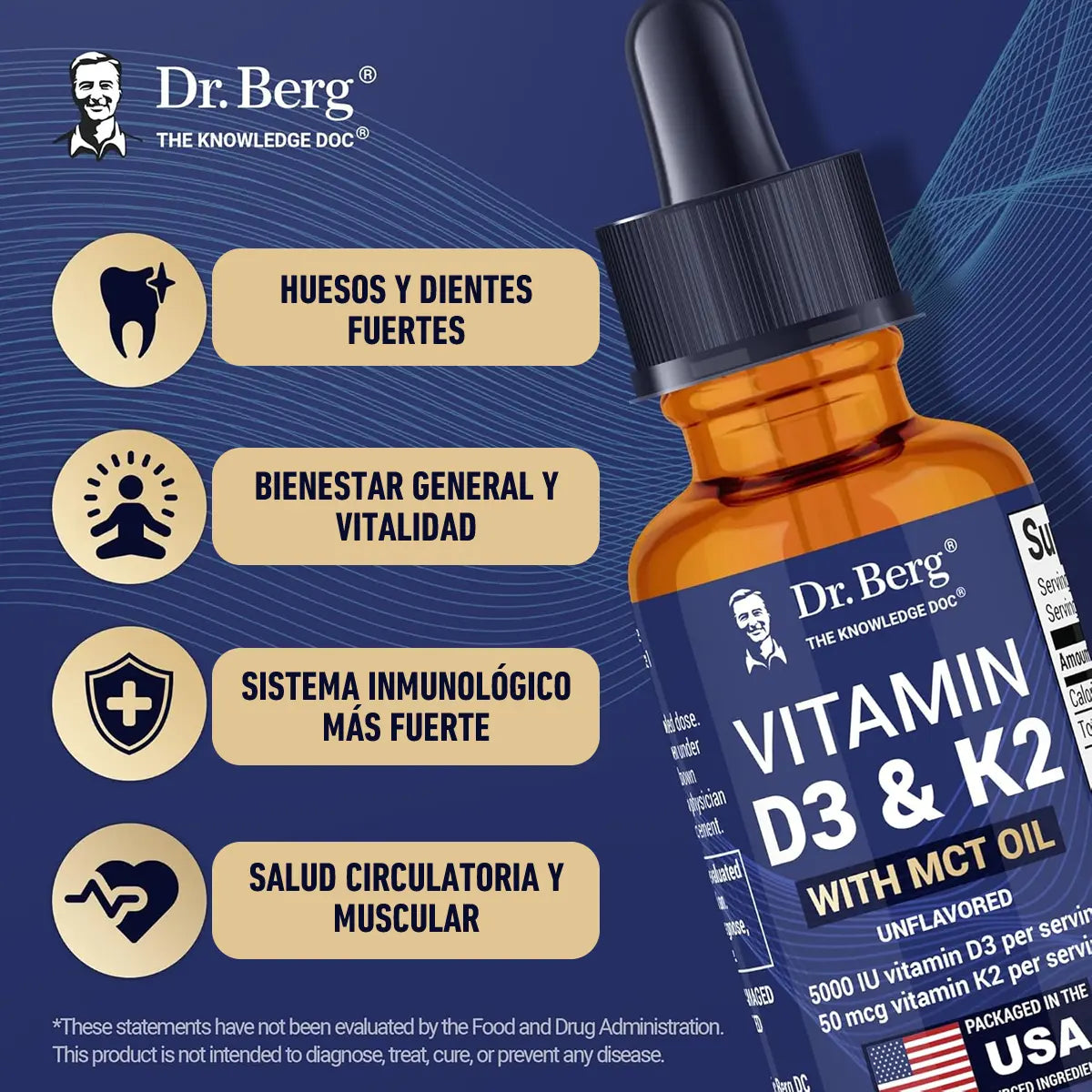 beneficios de la vitamina d3 con k2