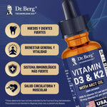 beneficios de la vitamina d3 con k2