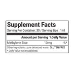 actiblue supplement facts