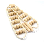 cadena de madera para masaje corporal