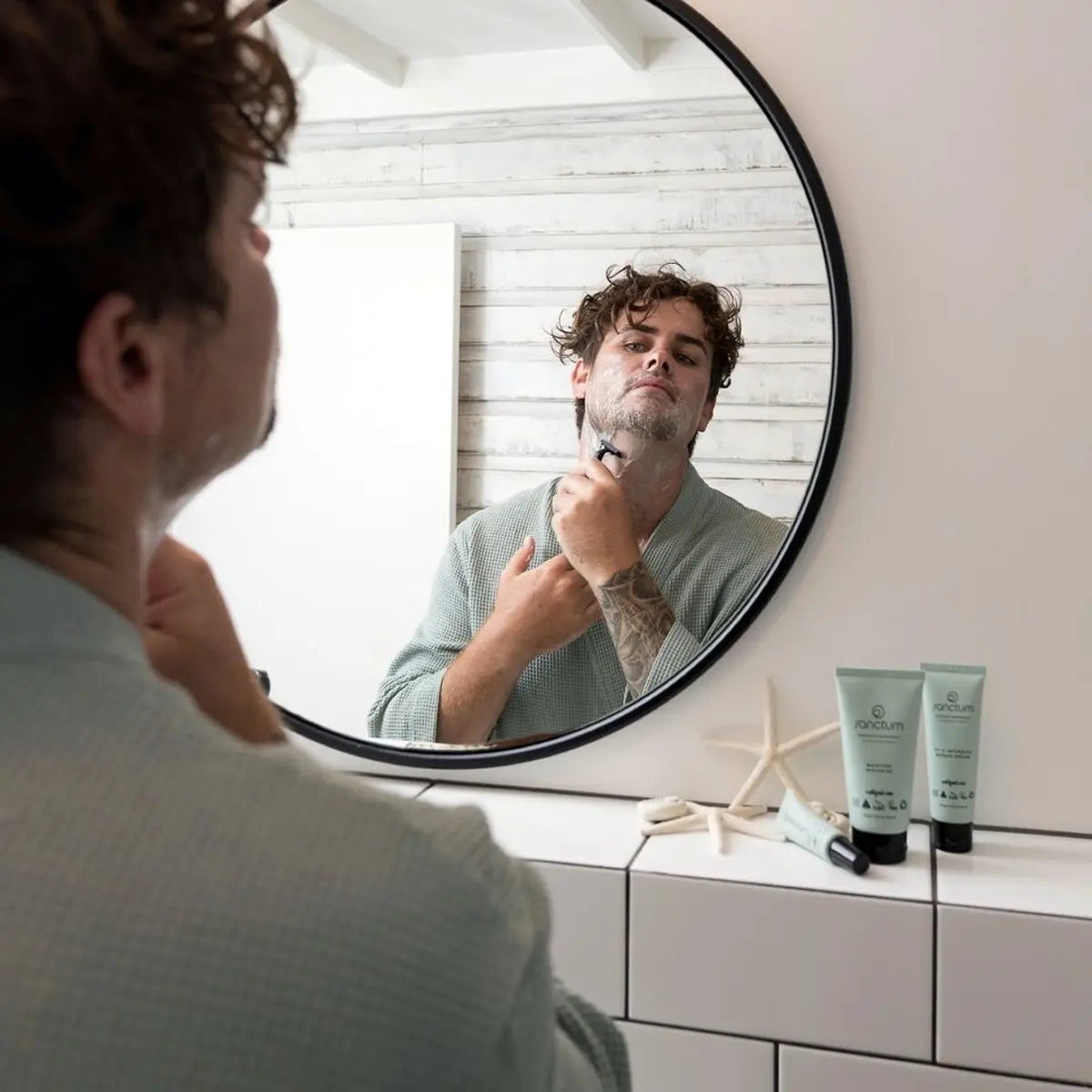 gel de afeitar natural