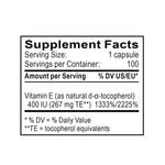 vitamina e natural composicion