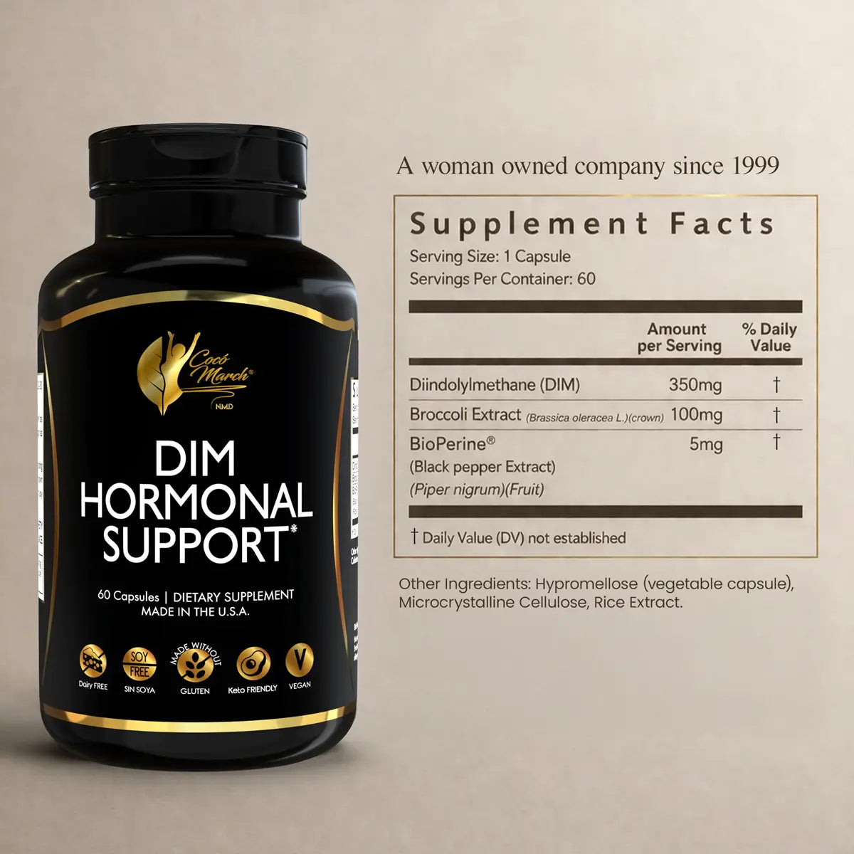 dim hormonal support composicion
