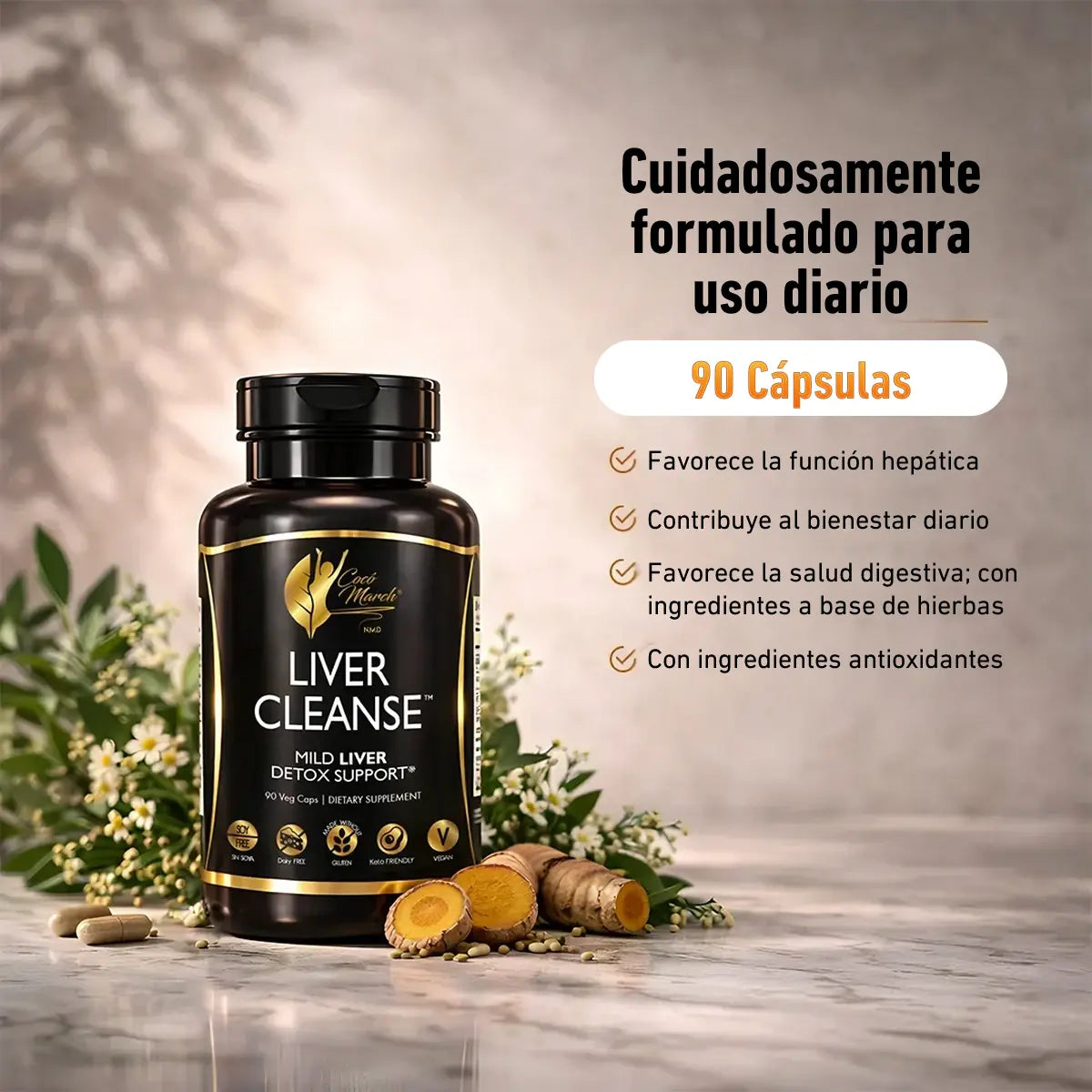 beneficios de liver cleanse de coco march
