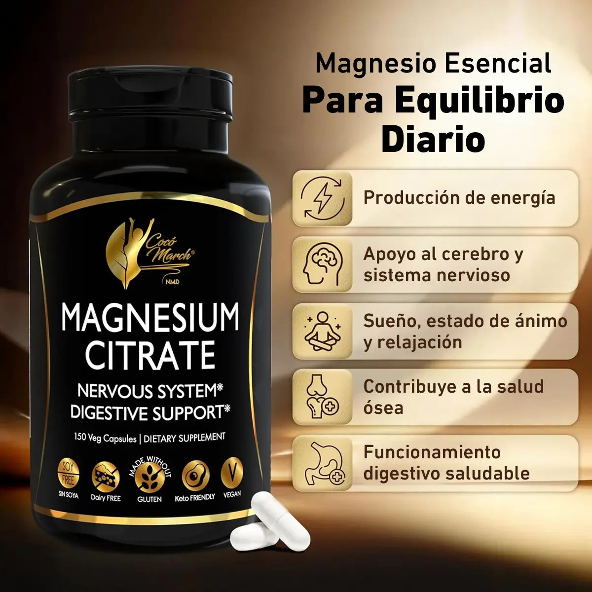 beneficios del citrato de magnesio