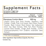 menopause comfort composicion