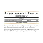 magnesio de coco march composicion