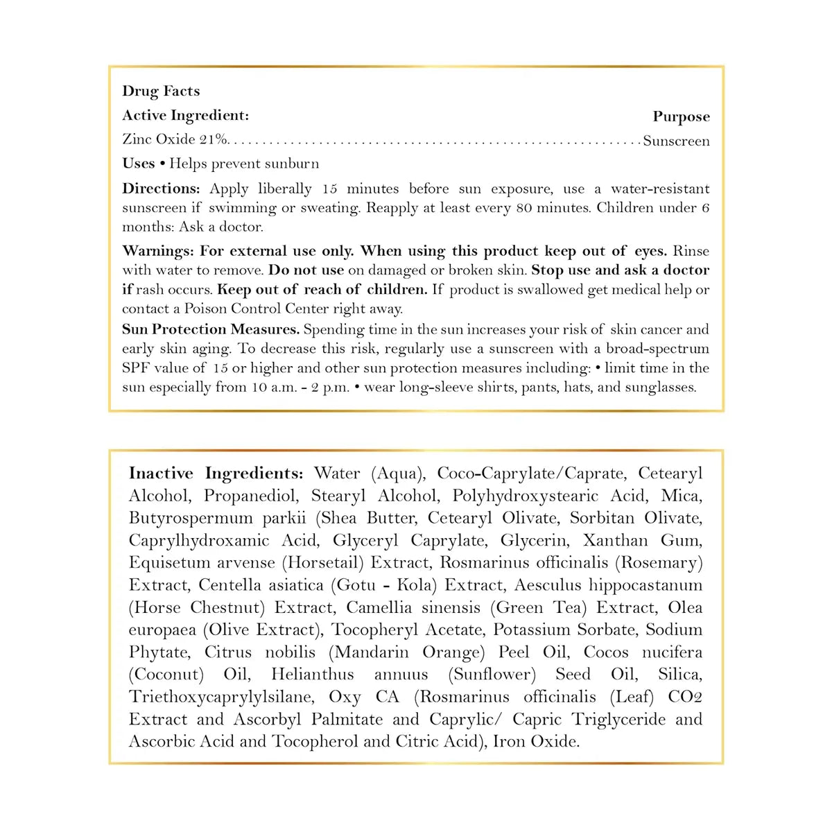 ingredientes del protector solar de coco march