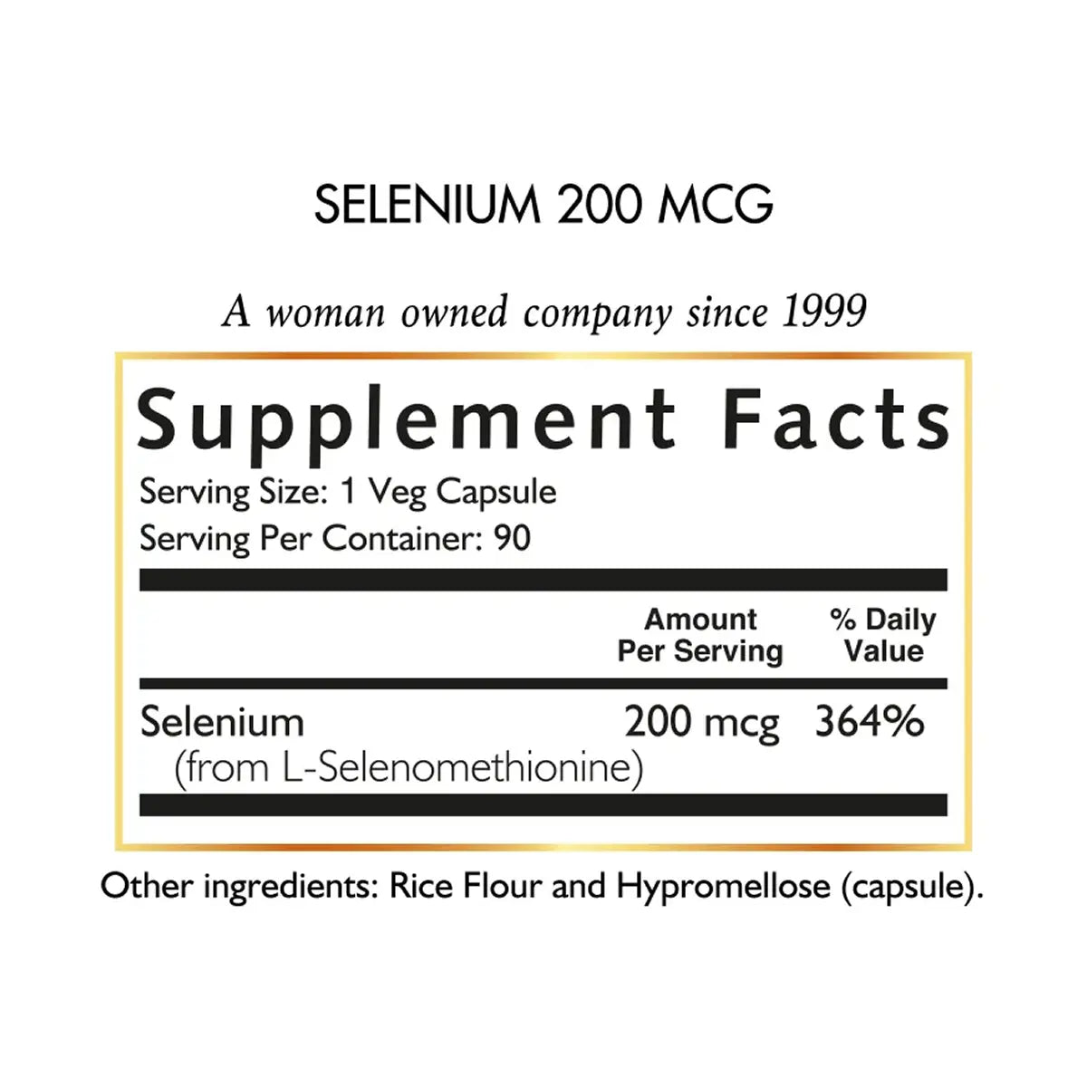 selenium coco march informacion nutricional