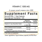 vitamina c 1000 mg composicion