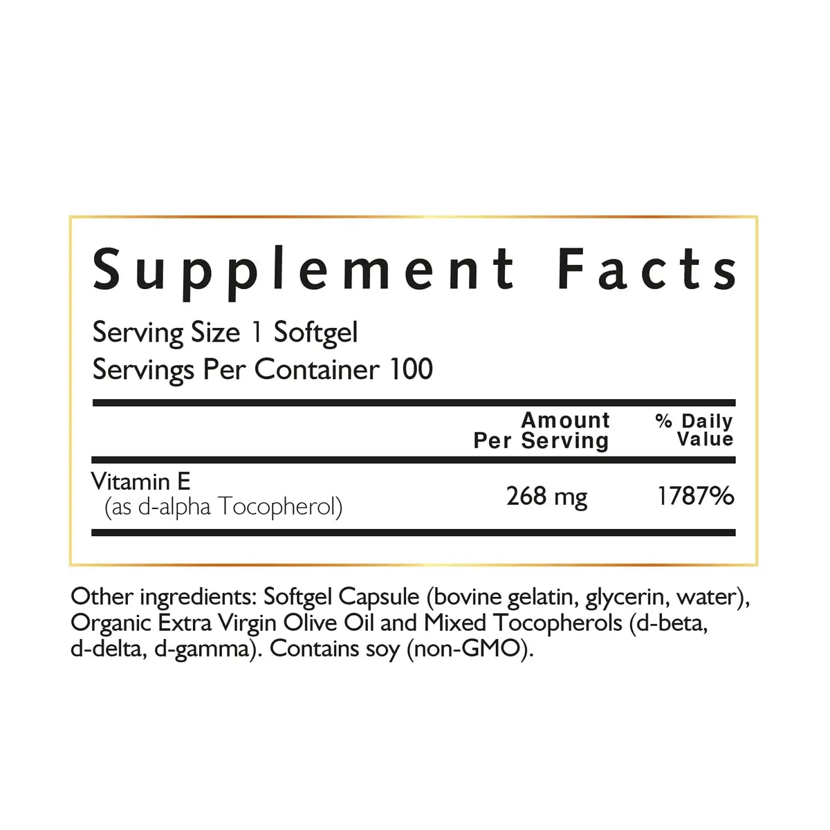 vitamina e composicion