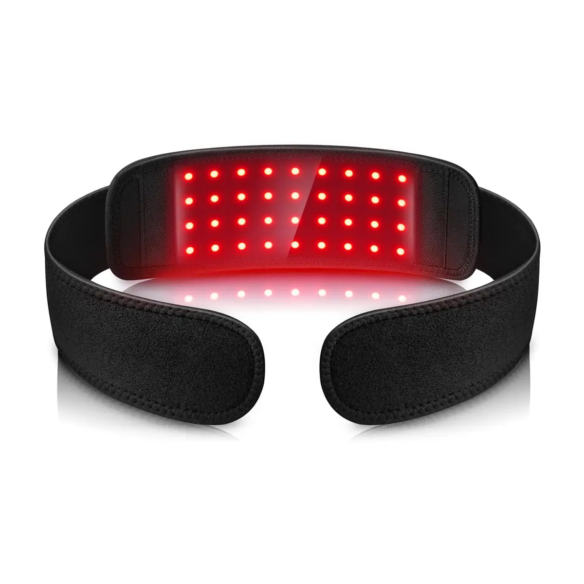 correa para cuello con luz roja e infrarroja