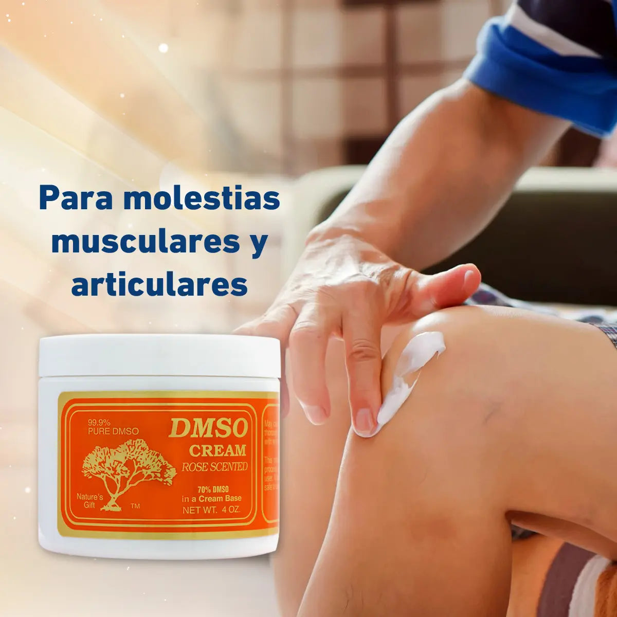 crema de dmso para molestias musculares y articulares