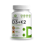 vitamina d3 k2 5000 iu 250 softgels