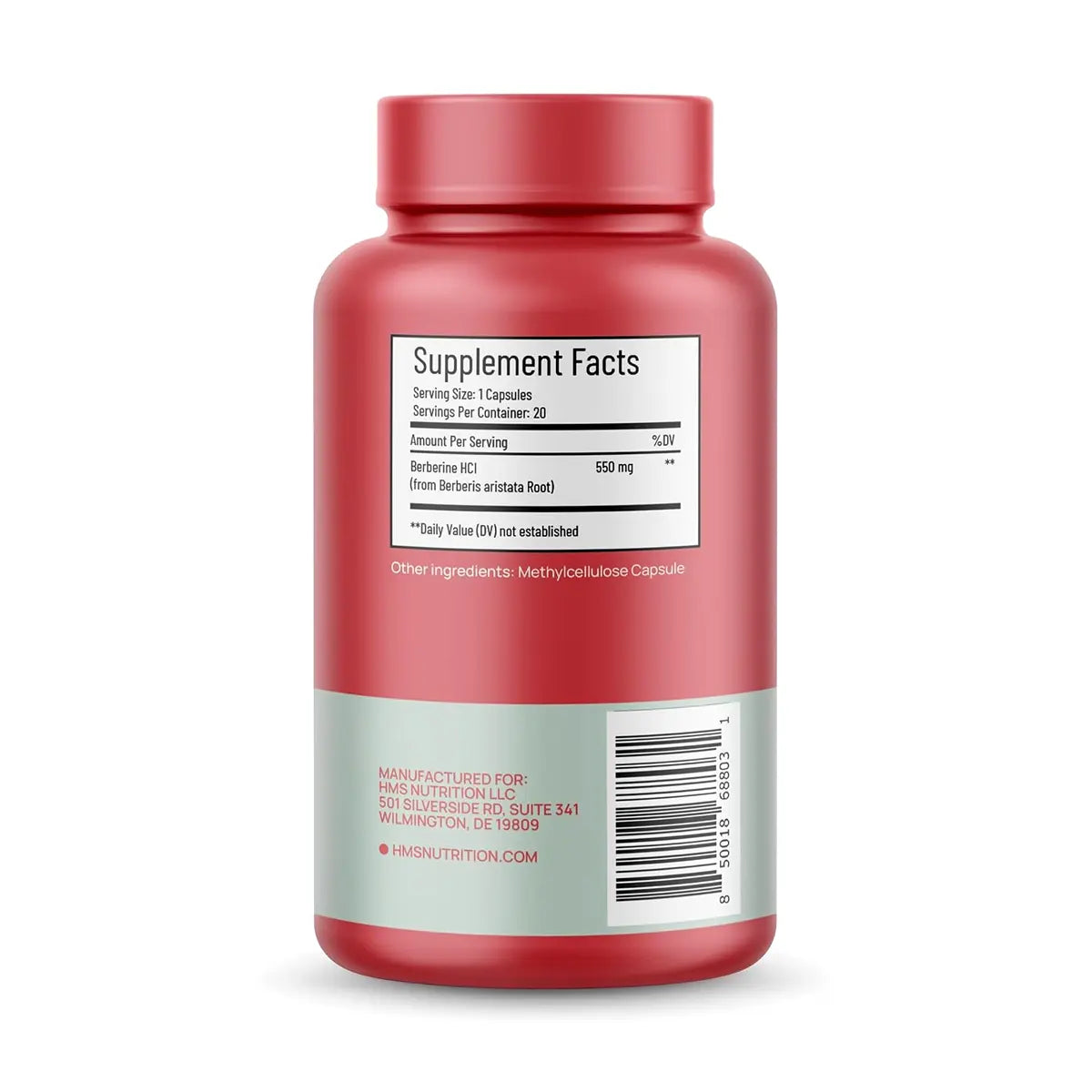 berberina 550 mg composicion