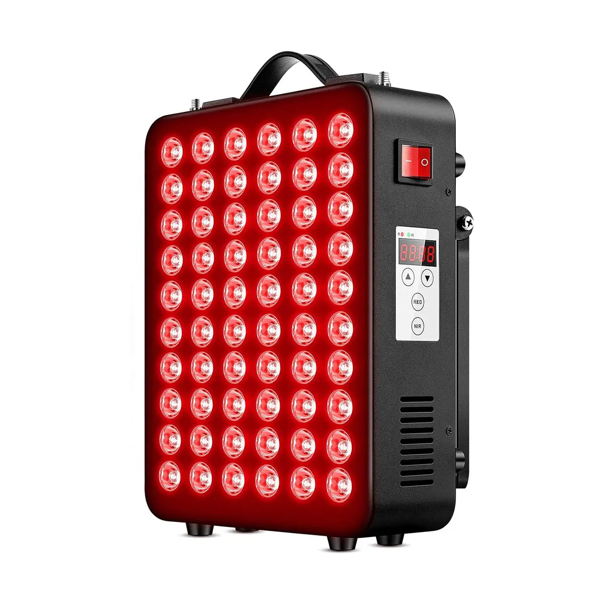 lampara de terapia de luz roja e infrarroja