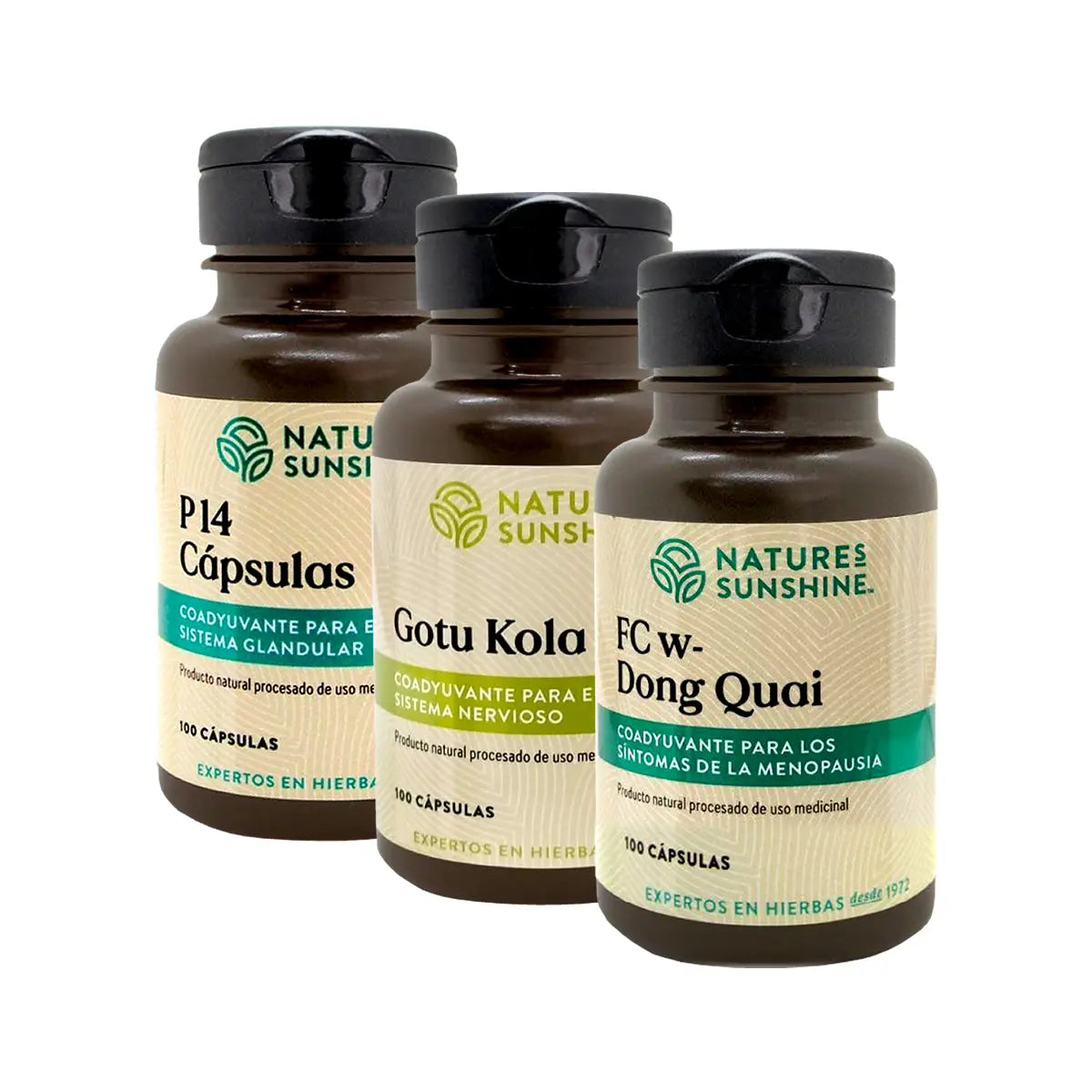 kit salud femenina y hormonal natures sunshine