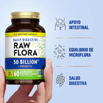 beneficios del probiotico raw flora