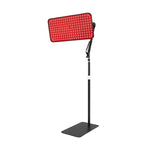 panel plano de luz roja e infrarroja con pedestal