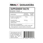 informacion nutricional de boron + silica