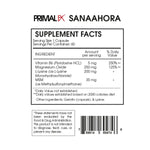 informacion nutricional de magnesium + lysine