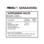 r-lipoic acid composicion