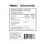 informacion nutricional de selenium primal fx