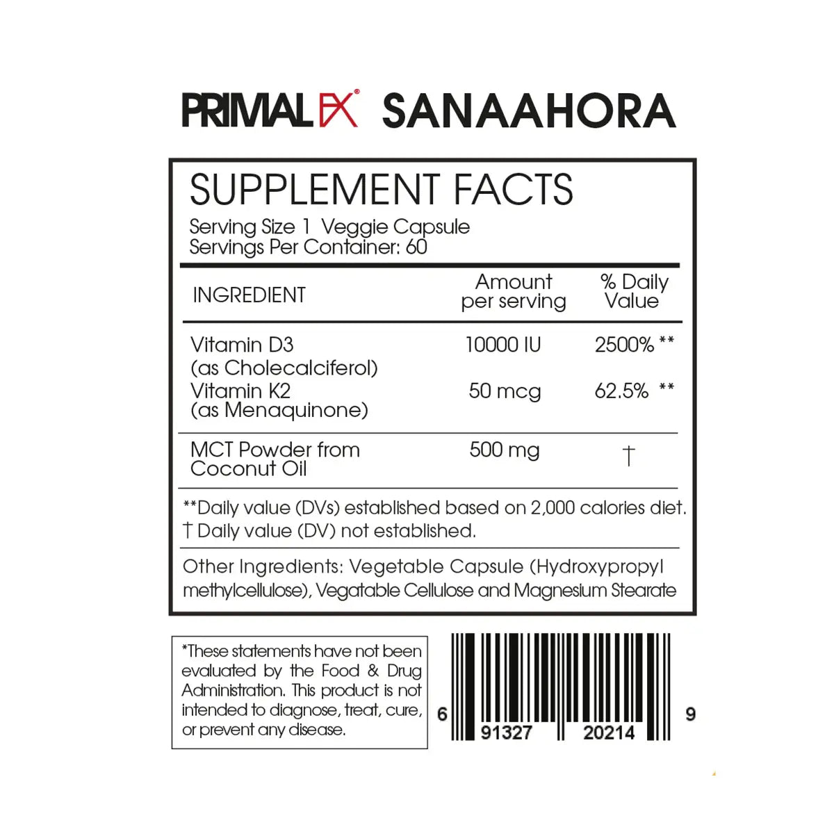 informacion nutricional de vitamin d3