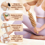 beneficios del rodillo de madera para masajes