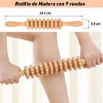 caracteristicas del rodillo de madera para masajes