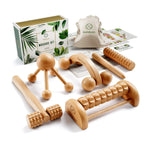 set de maderoterapia de 6 piezas