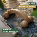 rodillo con esferas para masajes