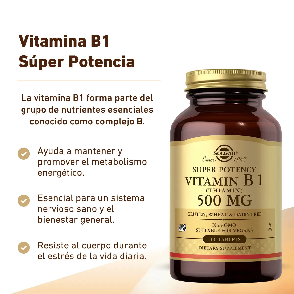 beneficios de la vitamina b1 de alta potencia