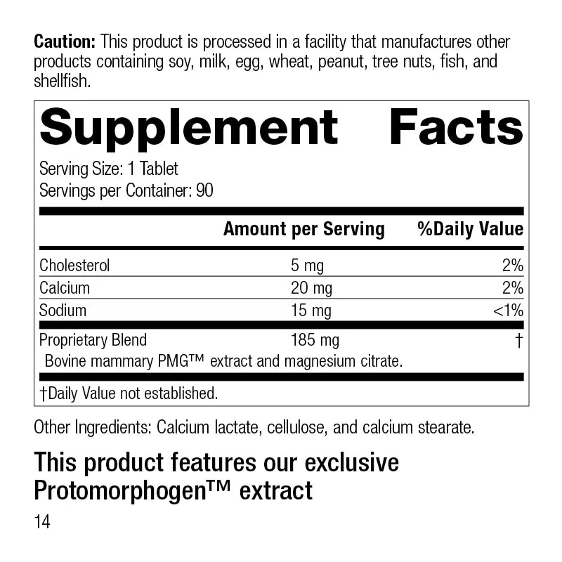 mammary pmg composicion