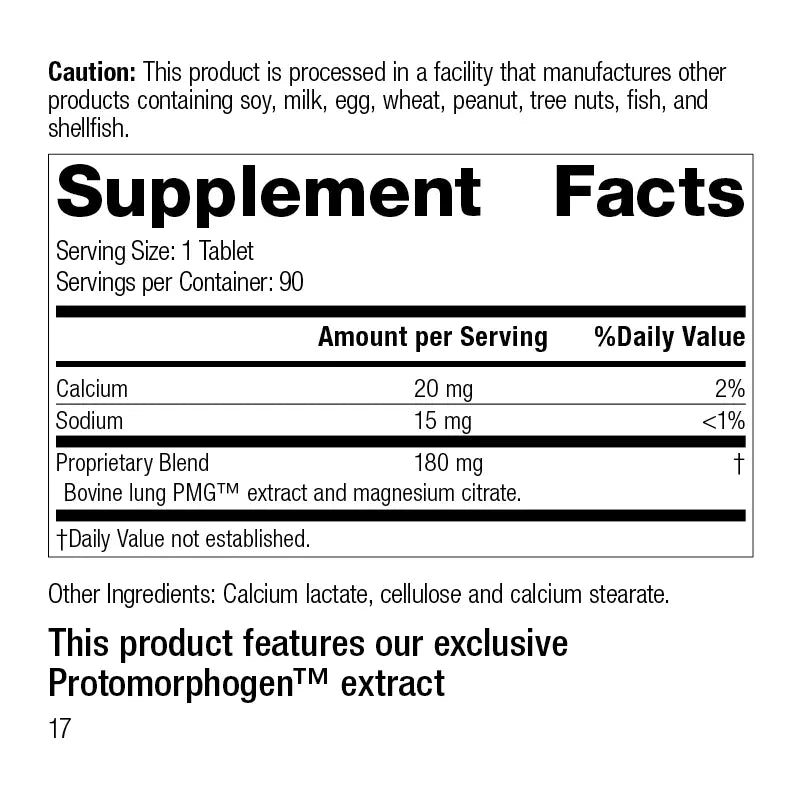 pneumotrophin pmg composicion