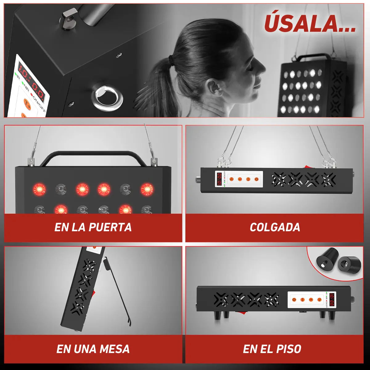 usos de la lampara de fototerapia