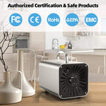 uso del generador de ozono