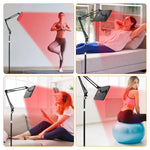 usos del panel plano de luz roja e infrarroja