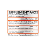 vitamina c liposomal composicion