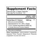 mucuna pruriens extra fuerte composicion