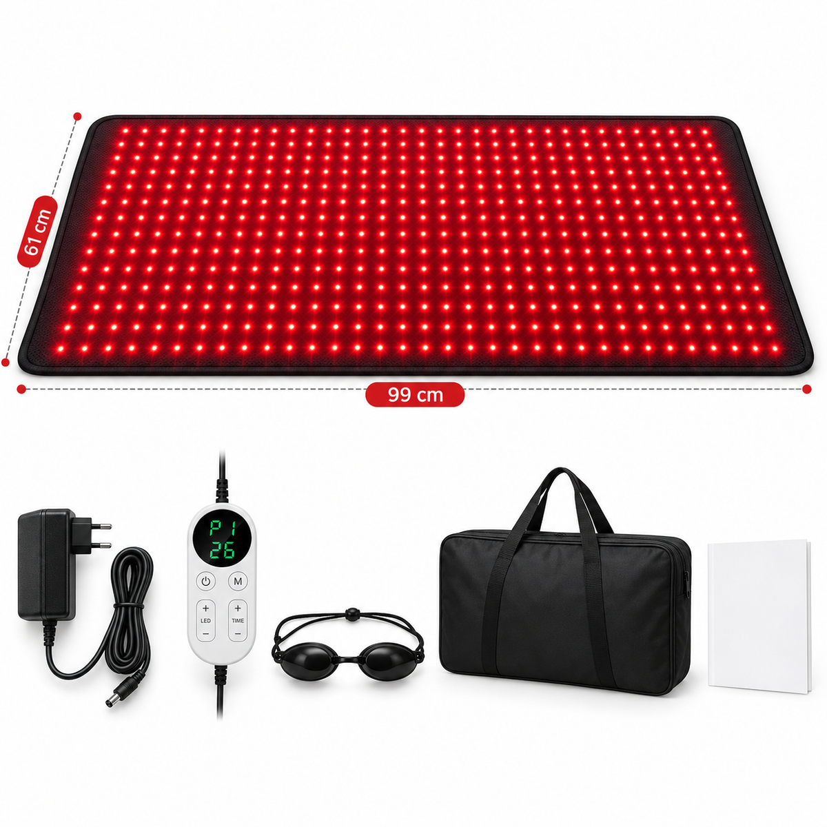 Manta de Luz Roja e Infrarroja