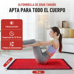 alfombrilla de luz roja e infrarroja caracteristicas