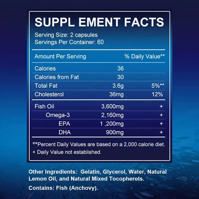 aceite de pescado omega 3 epa y dha composicion