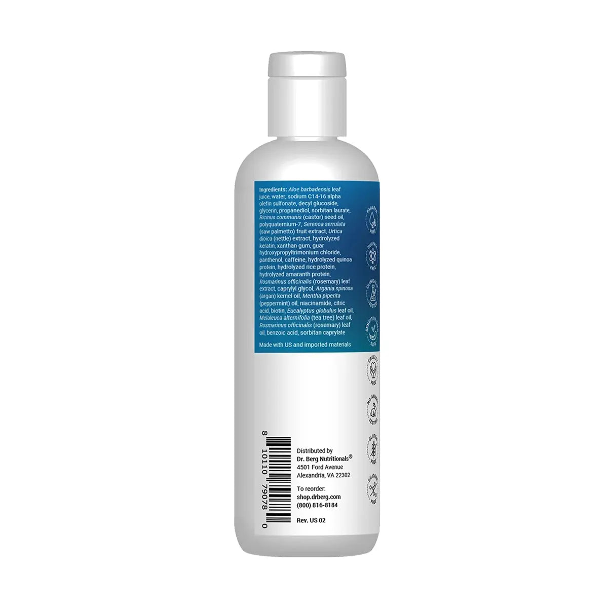 biotin shampoo ingredientes