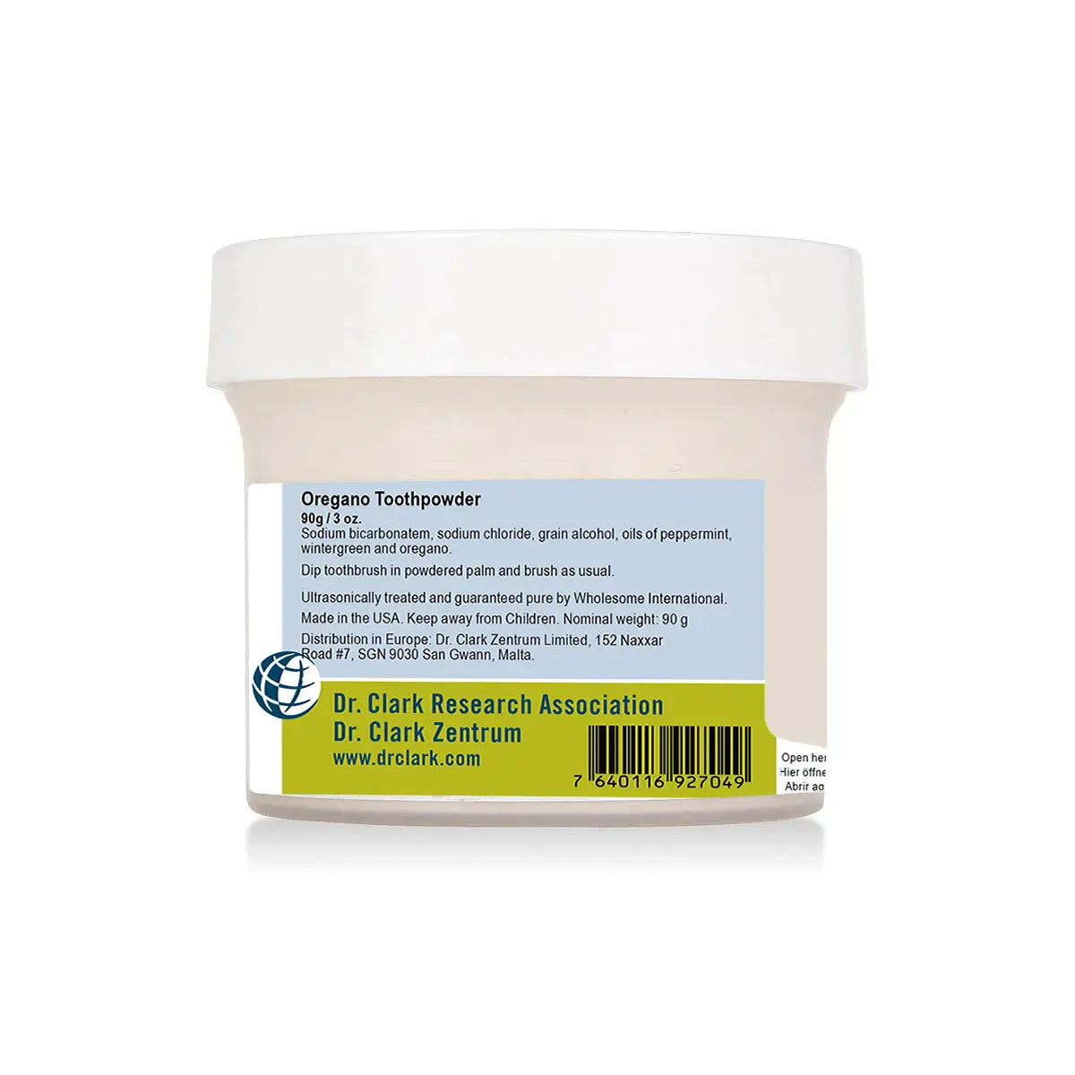 polvo dental de oregano dr clark