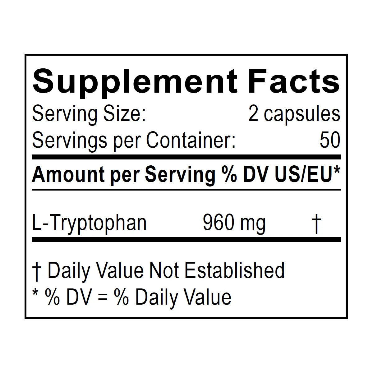 triptofano informacion nutricional