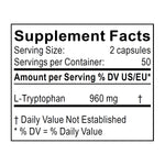 triptofano informacion nutricional