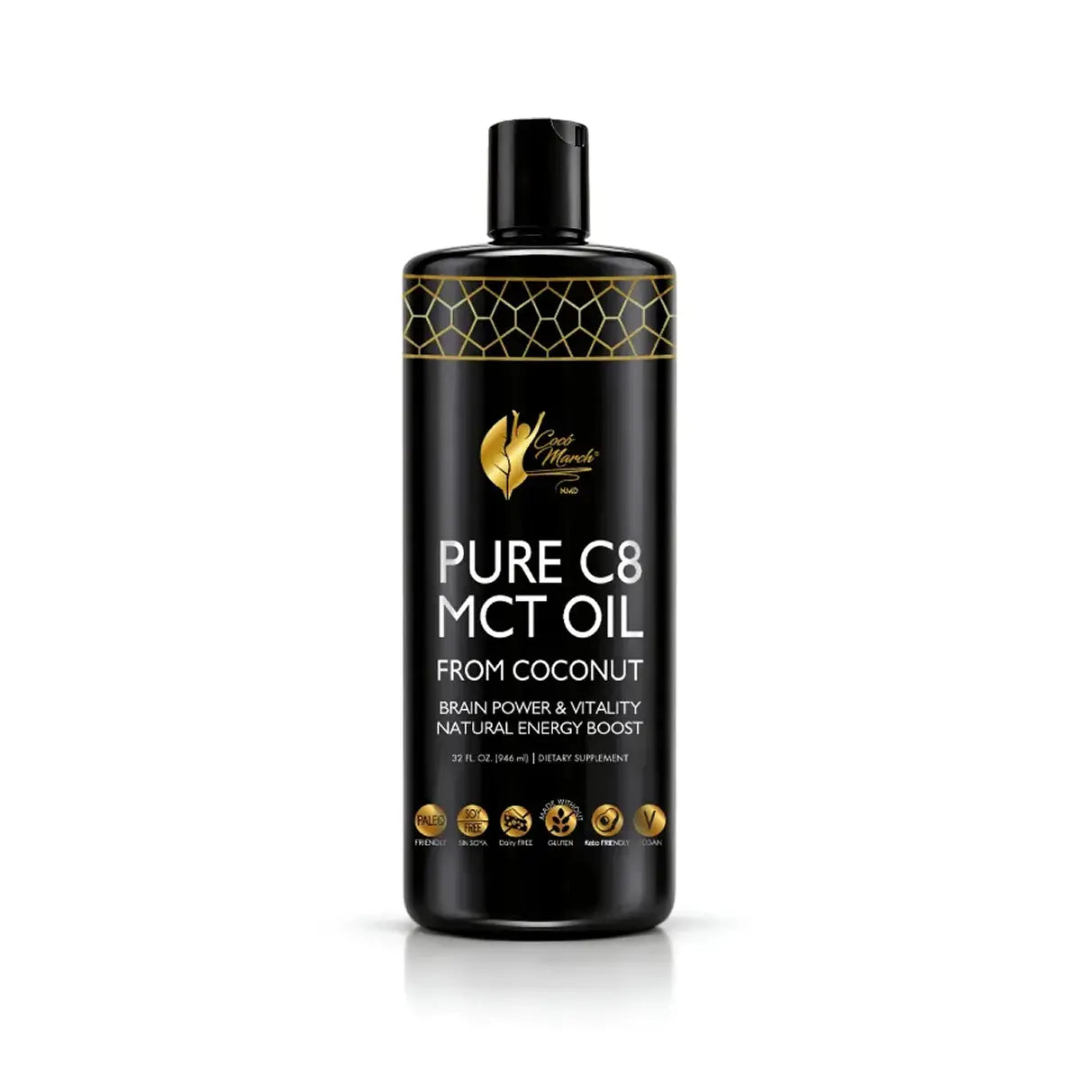 aceite mct c8 puro de coco march